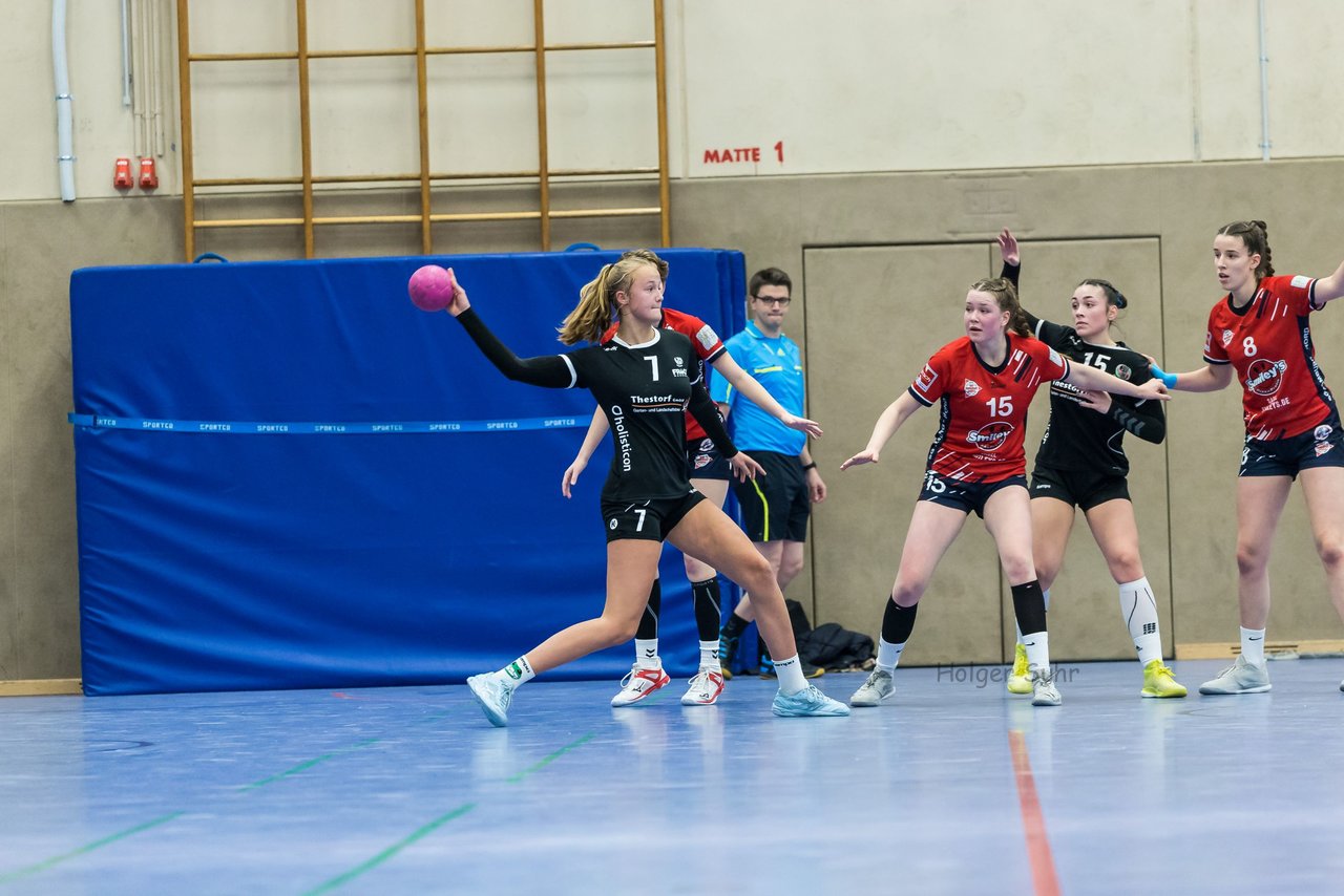 Bild 106 - B-Juniorinnen SG HH Nord - SV Henstedt Ulzburg : Ergebnis: 23:22